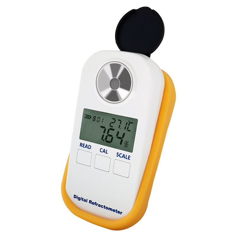 Digital Refractometer Brix Meter Sugar Content Tester for Fruit Juice Syrup Ade