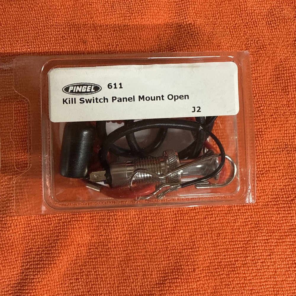 PINGEL - 611 - Panel Mount Tether Kill Switch open