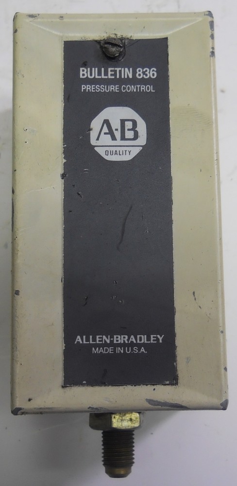 ALLEN BRADLEY 836 PRESSURE CONTROL
