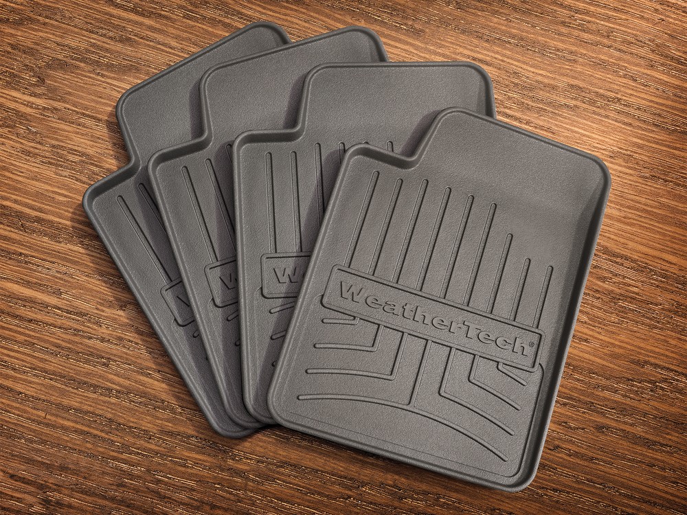WeatherTech FloorLiner Drink Coasters - Floor Mat- 4 Pack