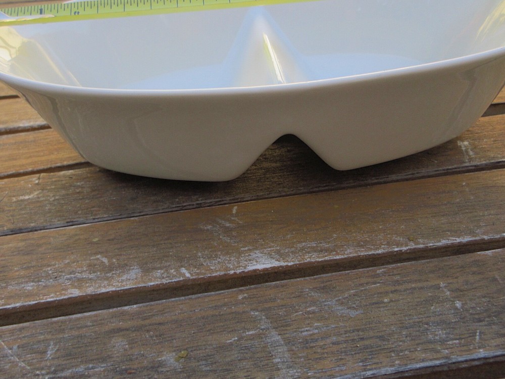 Cordon Bleu Divided Oval Server Bowl 10" BIA