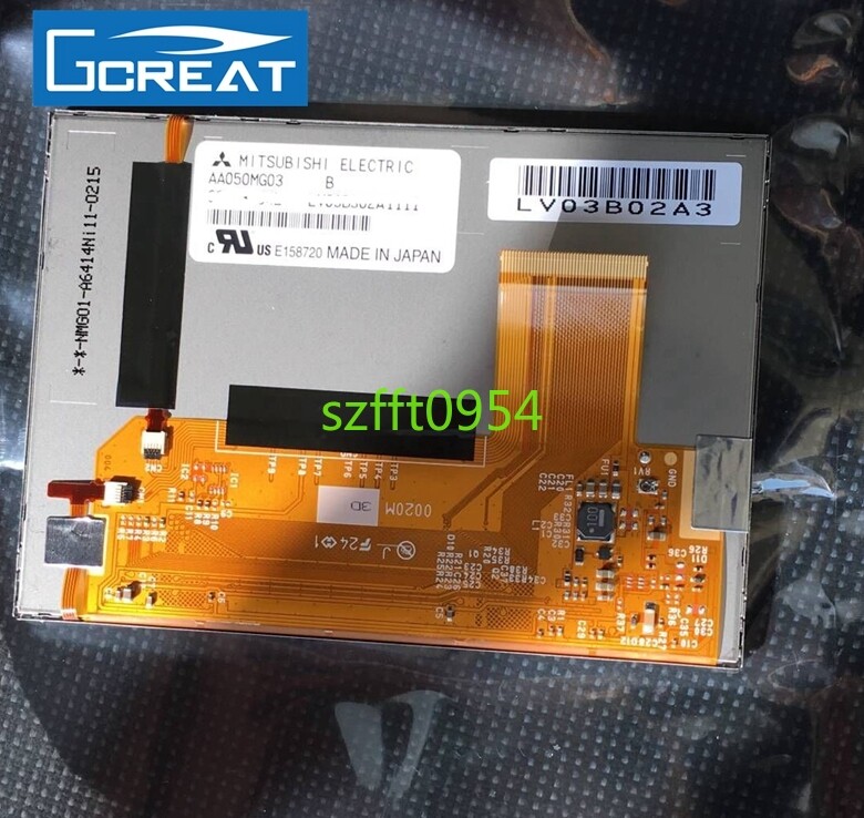 5 Inch Original AA050MG03 LCD Display Screen Panel