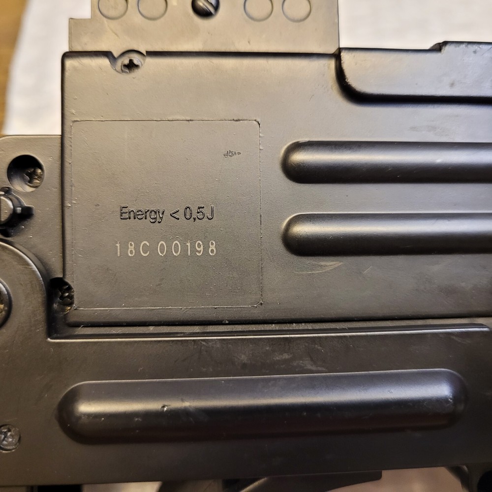 Untested IWI SMG UZI BB GUN 6mm Battery Missing