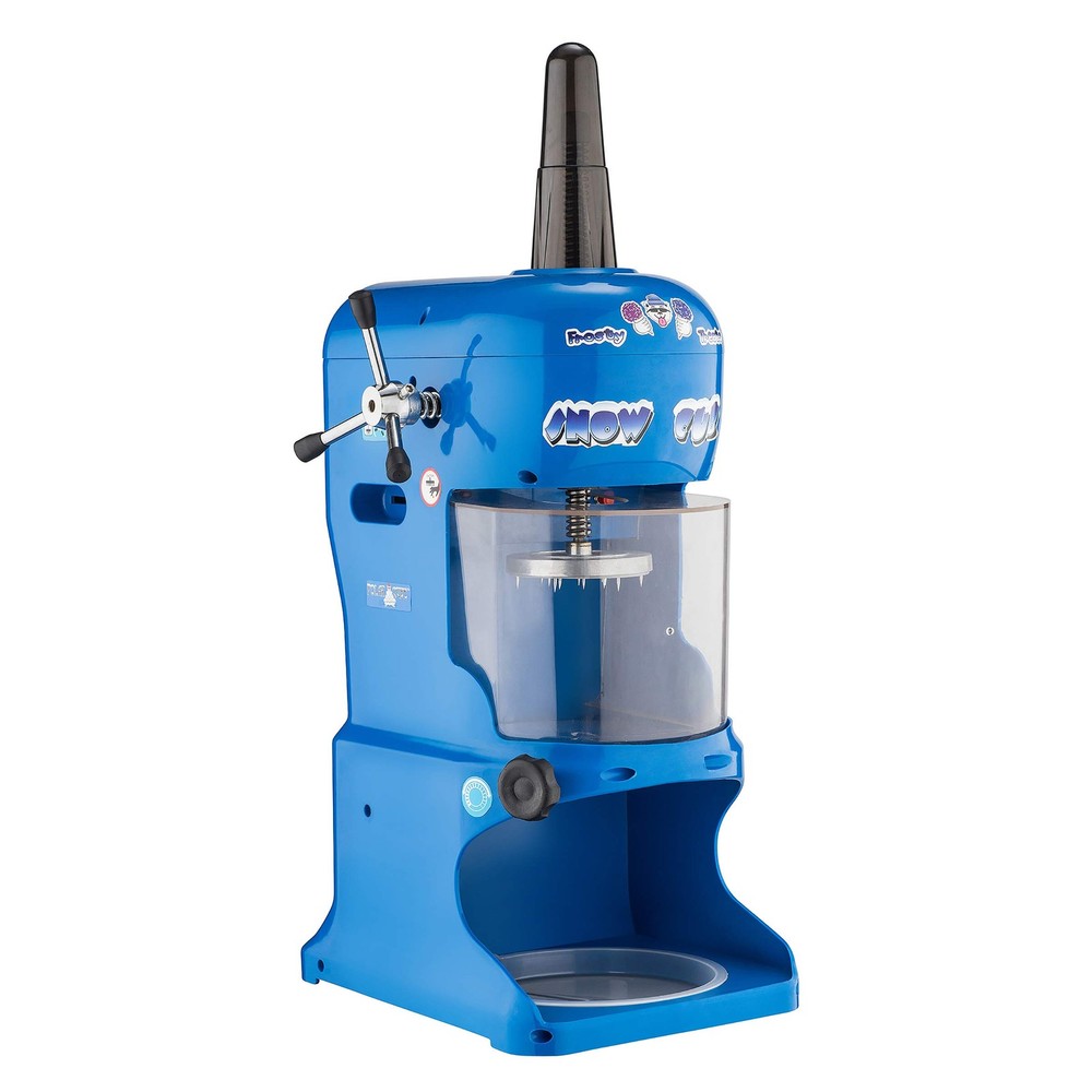 Snow Cone Machine - Electric Block Ice Shaver and Snow Cone Maker with