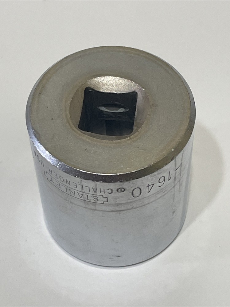 Stanley Challenger - 1 ¼ Socket 1640 12 Point 1/2 Drive USA Made