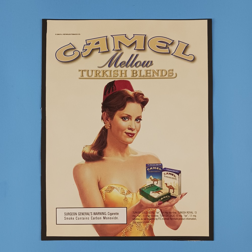 2003 Camel Turkish Blends Print Advertisement