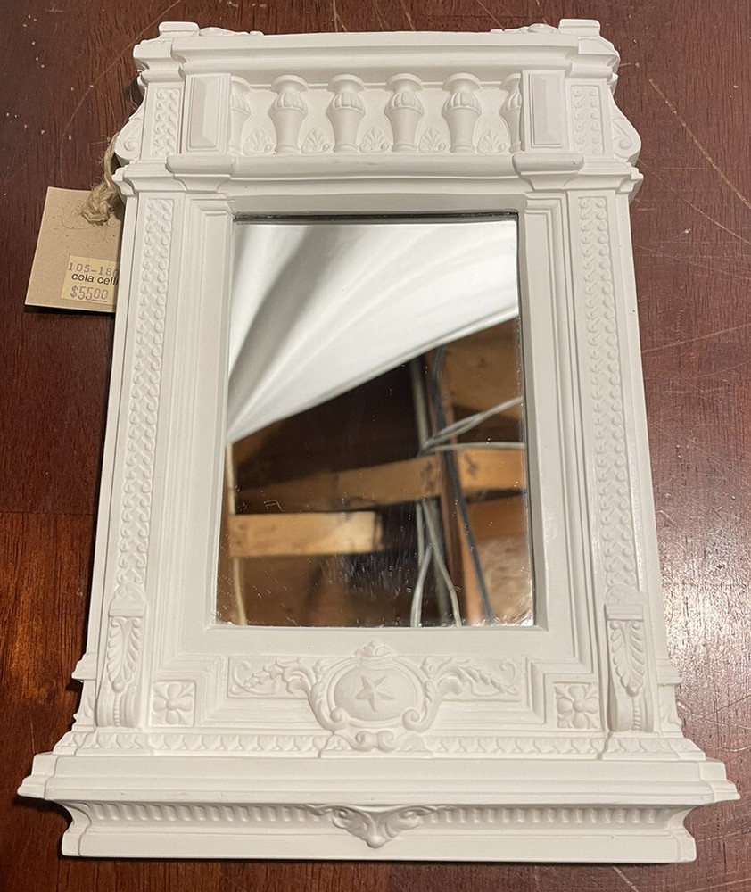 Vintage 10” Colacelli Empire Mirror Cola Celli