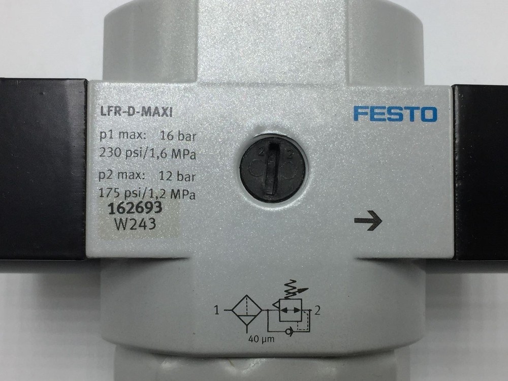 Festo LFR-1-D-O-MAXI Filter Regulator PN 162693