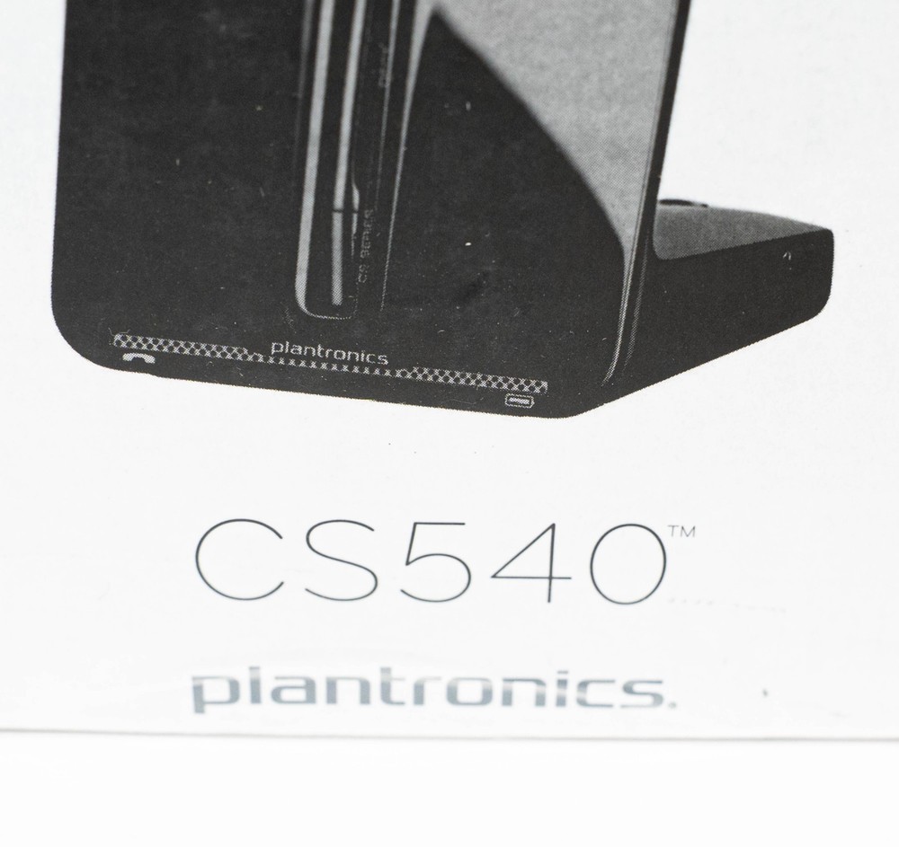 PLANTRONICS Poly CS540 Wireless DECT Headset Black