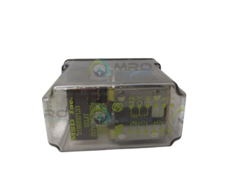 MSD 219BBXPL33 RELAY 120V  UNMP