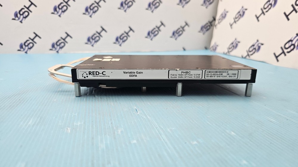 RED-C Optical Netroking 50-12-0024-03R Variable Gain EDFA