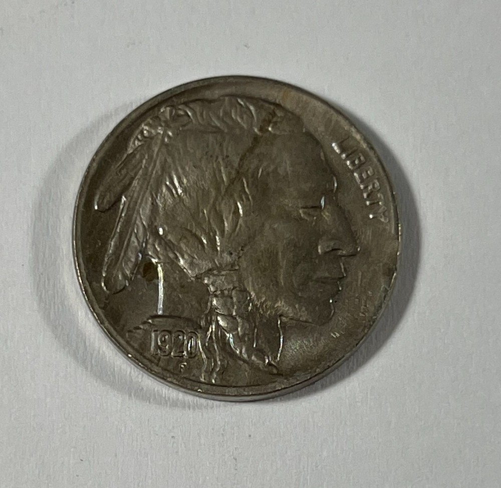 1920 Buffalo 5C (#18558) Toned CH UNC Very nice strike