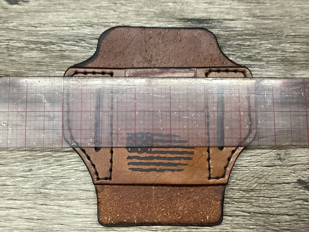 Leather Folding Clip Knife Sheath (Sheath Only)