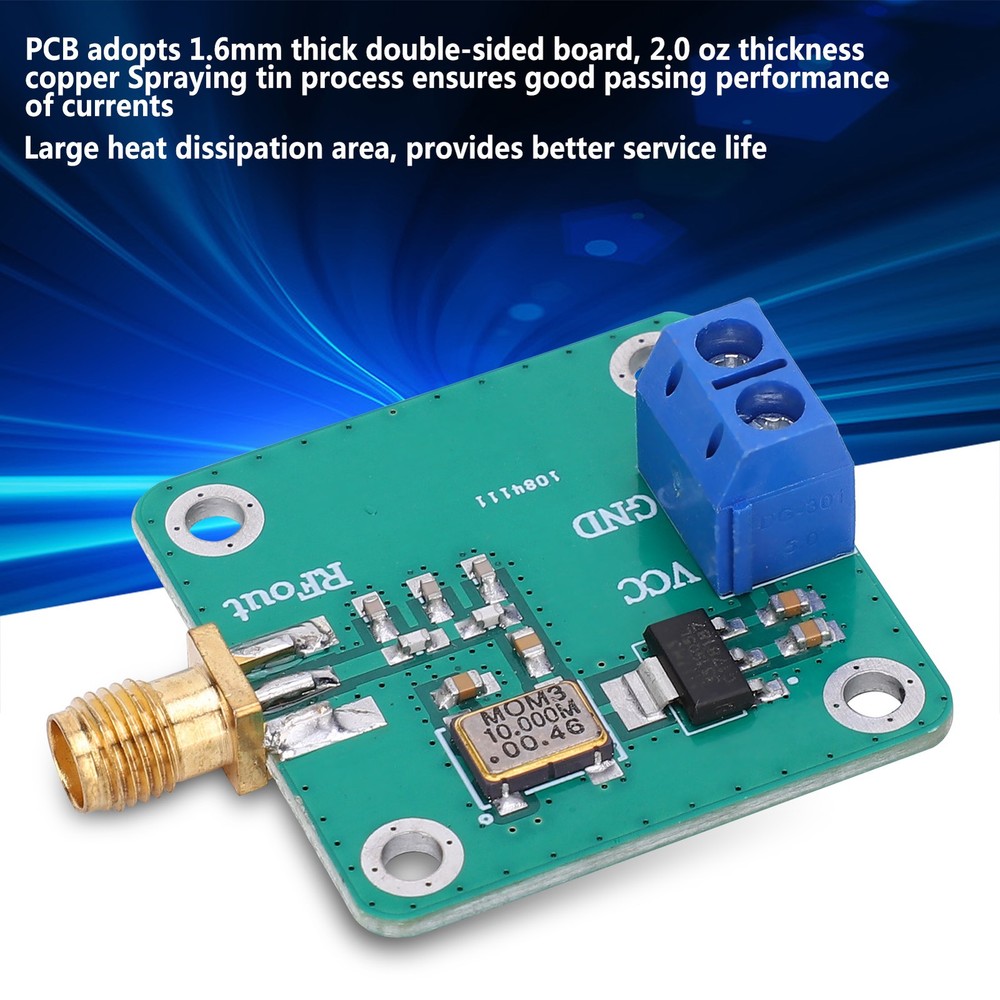 Source 10Mhz RF Generator PCB Board Measurement Accessories WT
