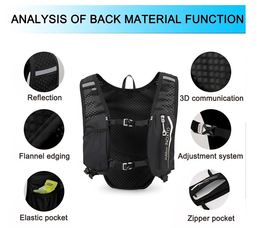 INOXTO Phantom - Featherweight Running Hydration Vest