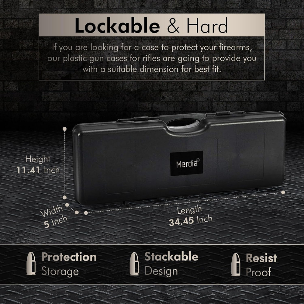 Gun Case Precision Hard Locking Rifle Cases Ultra Protective Case Intensive Conv