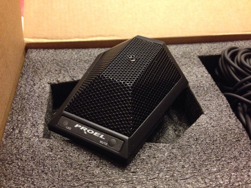 Proel Mic62 Miniaturized Low Profile Condenser Professional Mic 5 Dispos