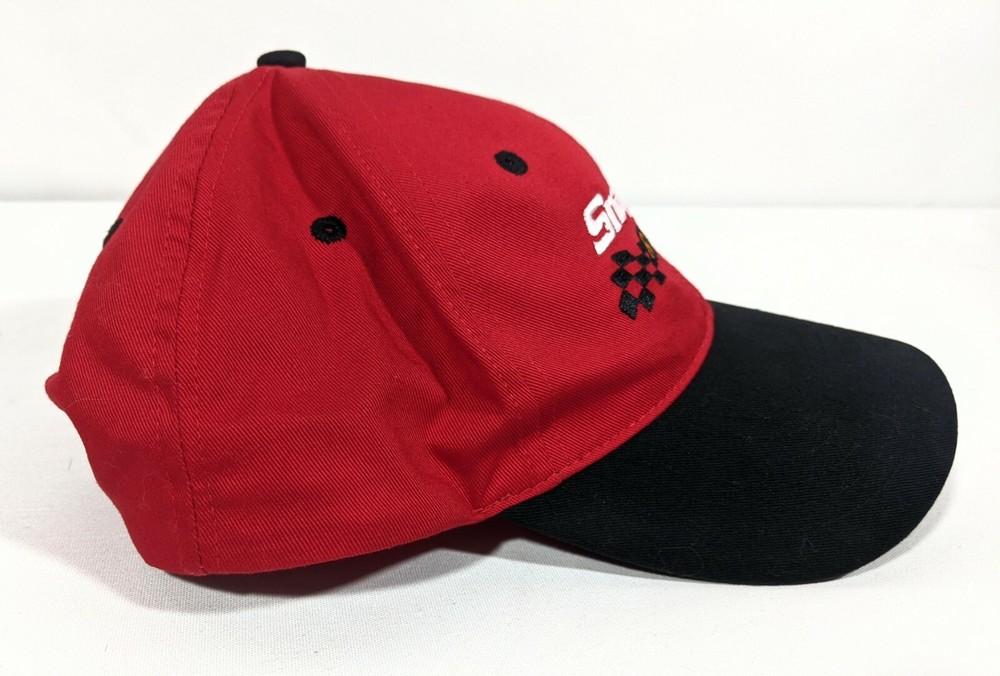 Snap On Hat Red Black Racing