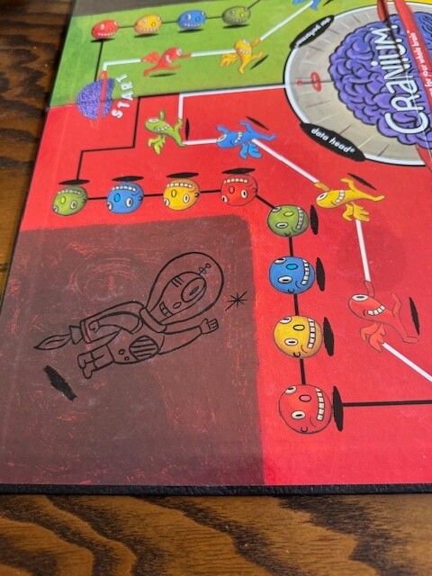 1998 Cranium Original Game Board
