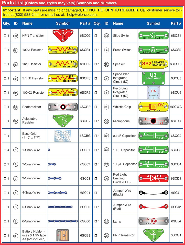 Snap Circuits 203 Electronics Exploration Kit | over 200 STEM Projects | Full Co