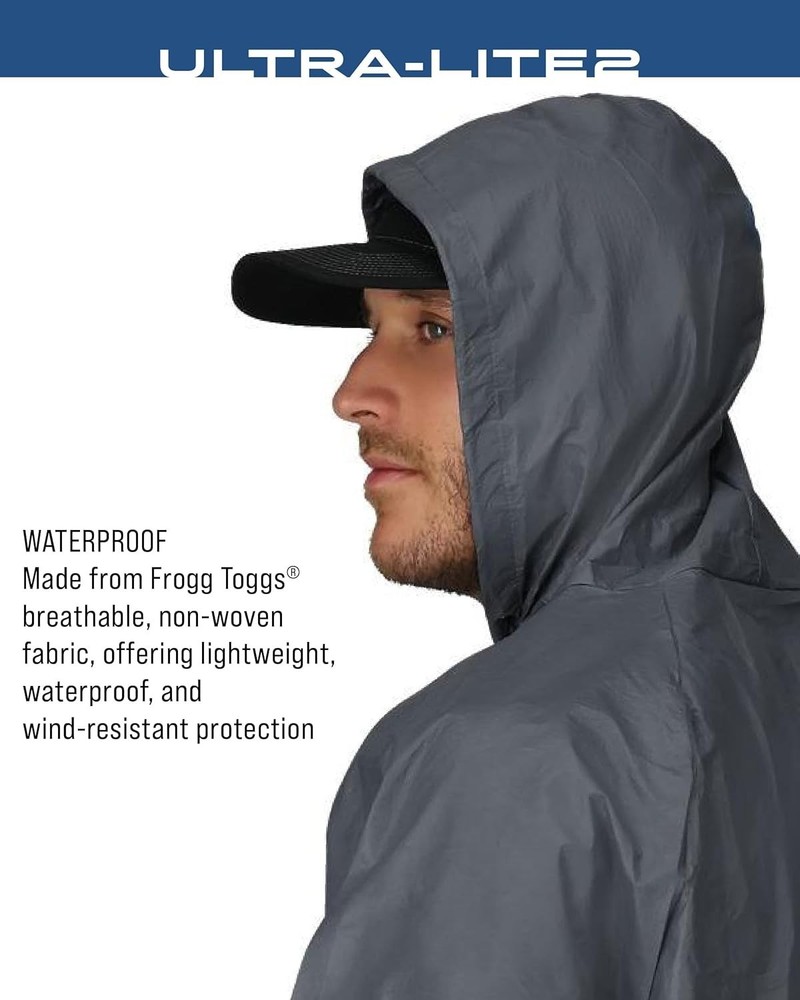 Men's Ultra-Lite2 2-Layer Waterproof Breathable Rain Suit