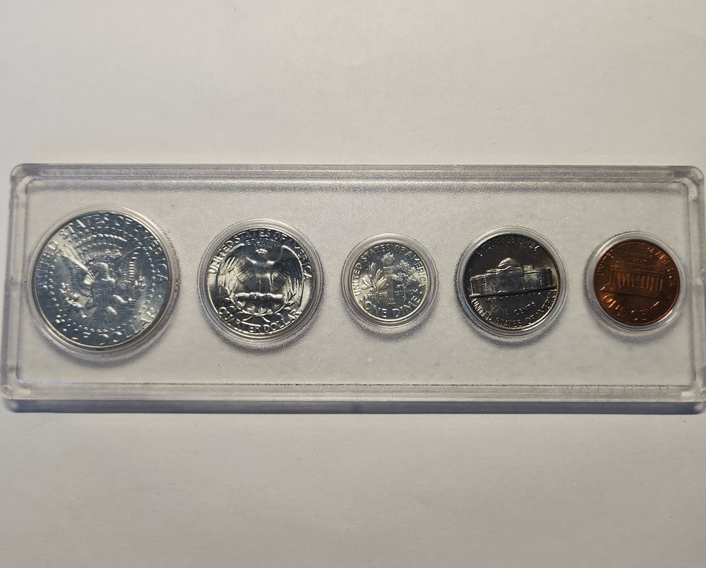 1964P Mint Set In Whitman Holed