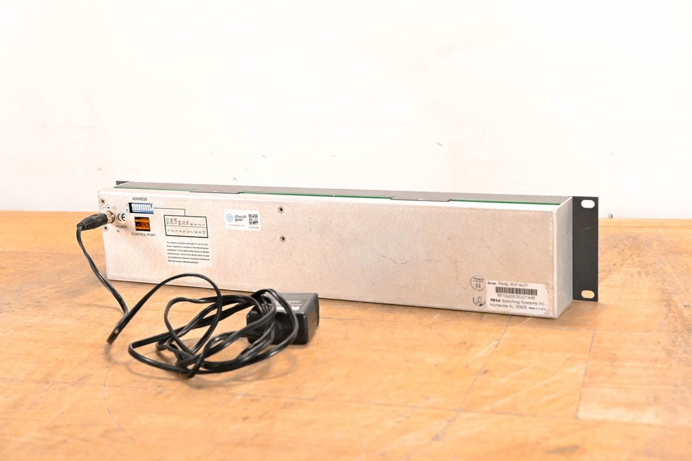 Pesa RCP-MLDT 2RU Matrix Switcher Control Panel CG01URS