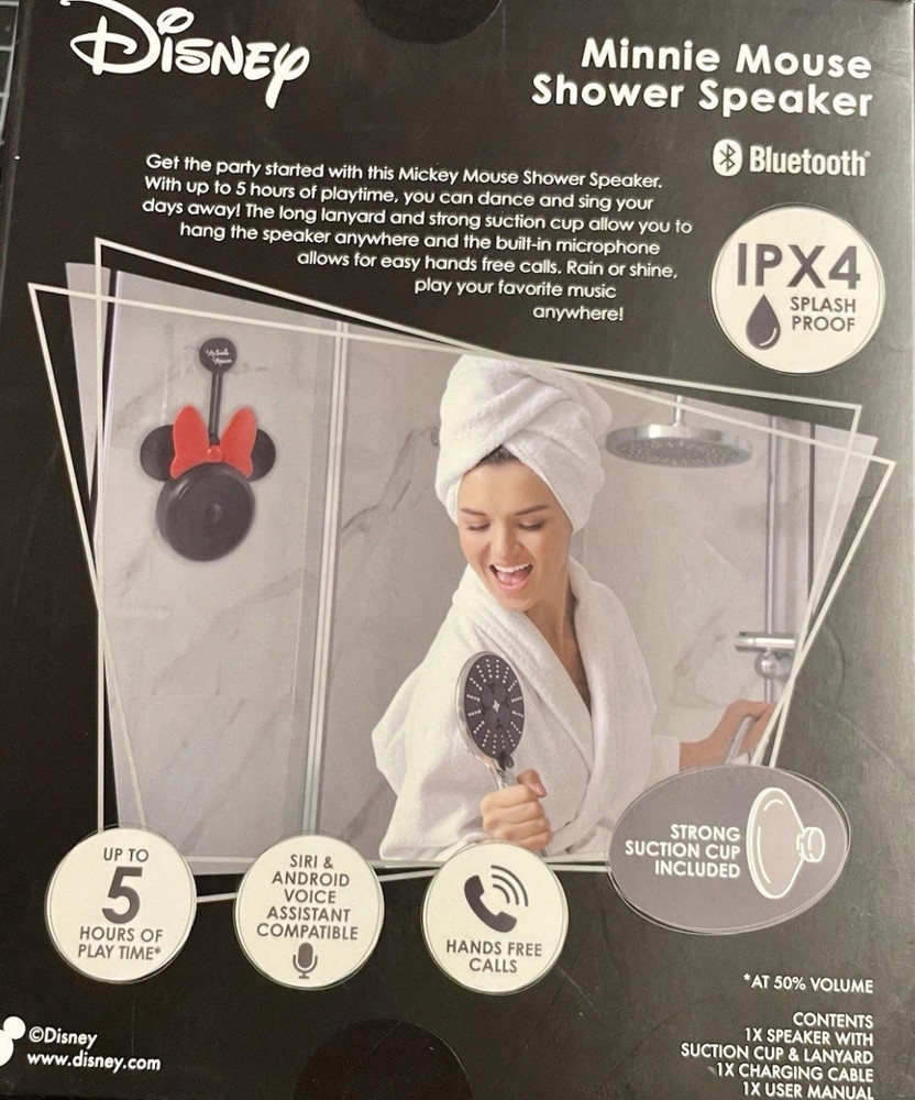 Minnie Mouse Shower Speaker