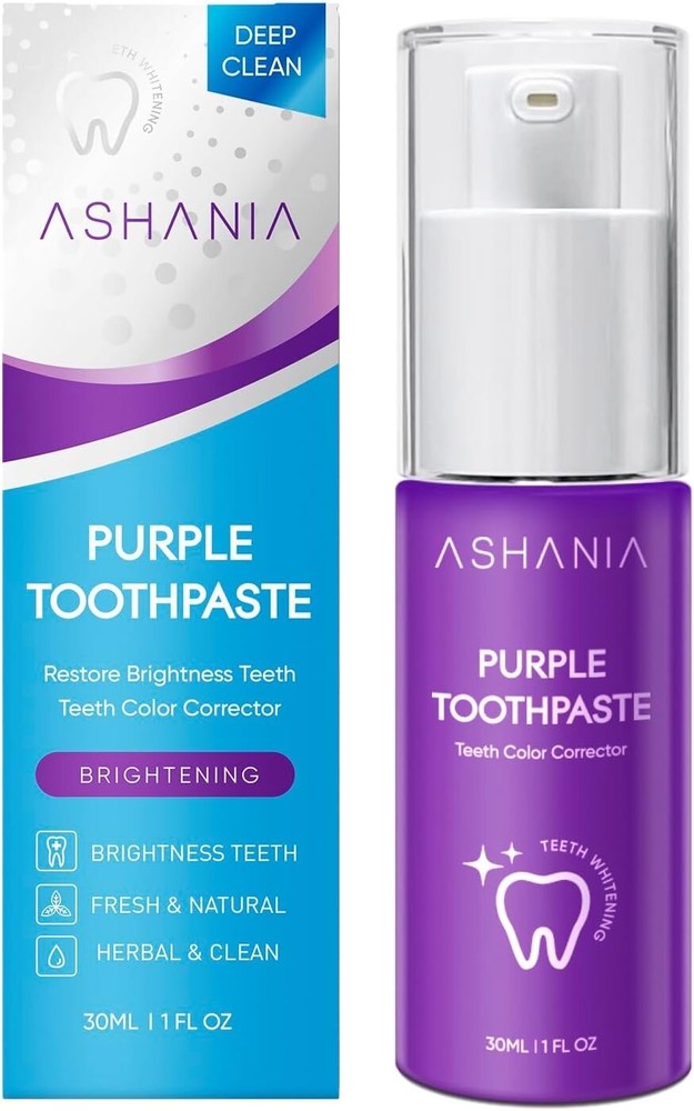 Purple Toothpaste for Teeth Whitening, Purple Toothpaste Whitening