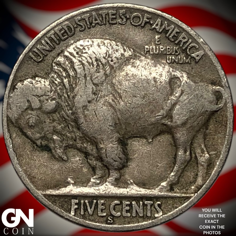 1927 S Buffalo Nickel Z4323