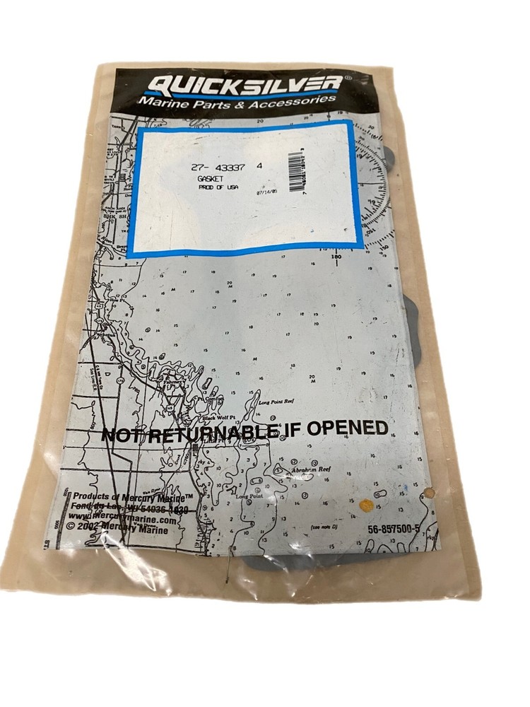 OEM Mercury Gasket 27-43337 4