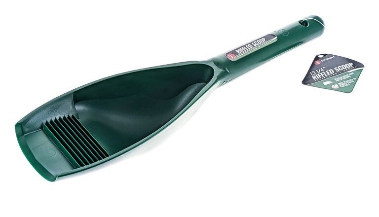 12" Green Plastic Scoop For your Gold Panning