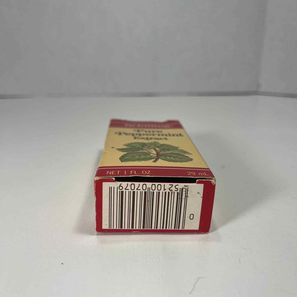 Vintage Schilling Pure Peppermint Extract