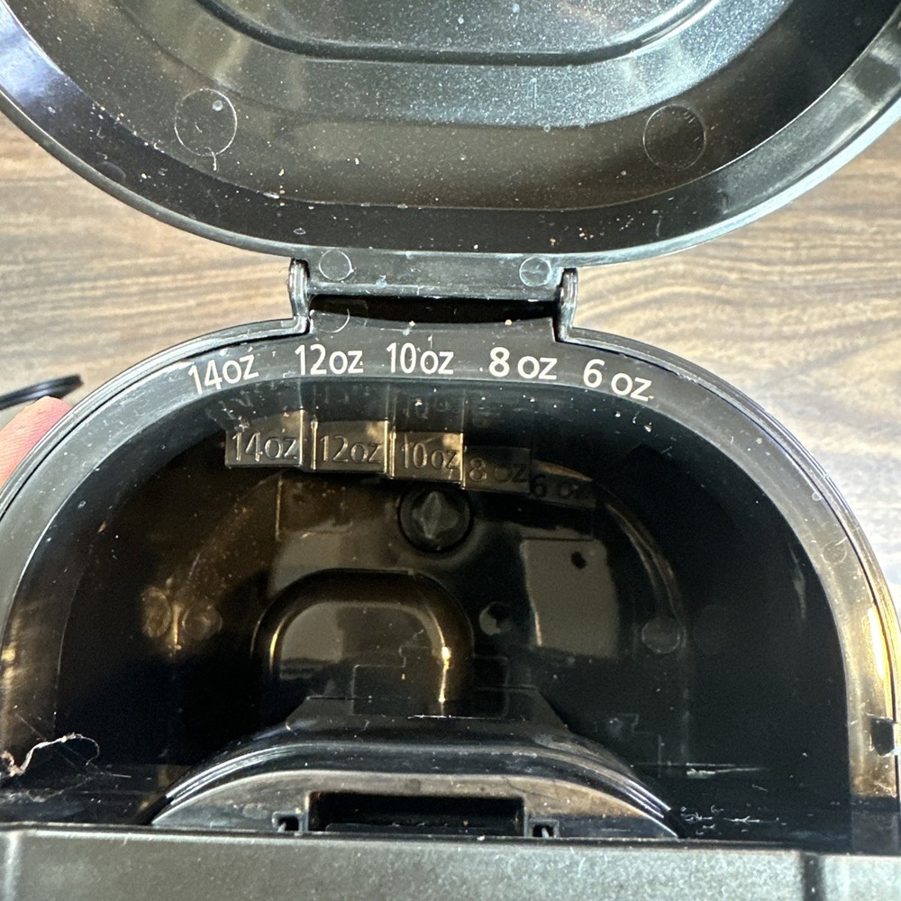 Walmart Single Cup Pod & Ground Coffee Maker Black Tested And Working