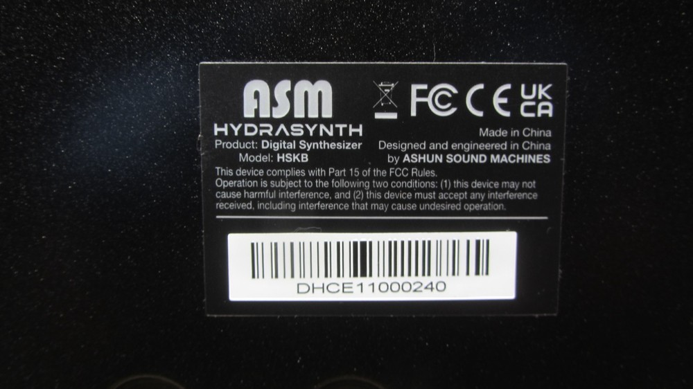 ASM Hydrasynth 49 Key Polyphonic Synthesizer Wavemorphing Keyboard MIDI