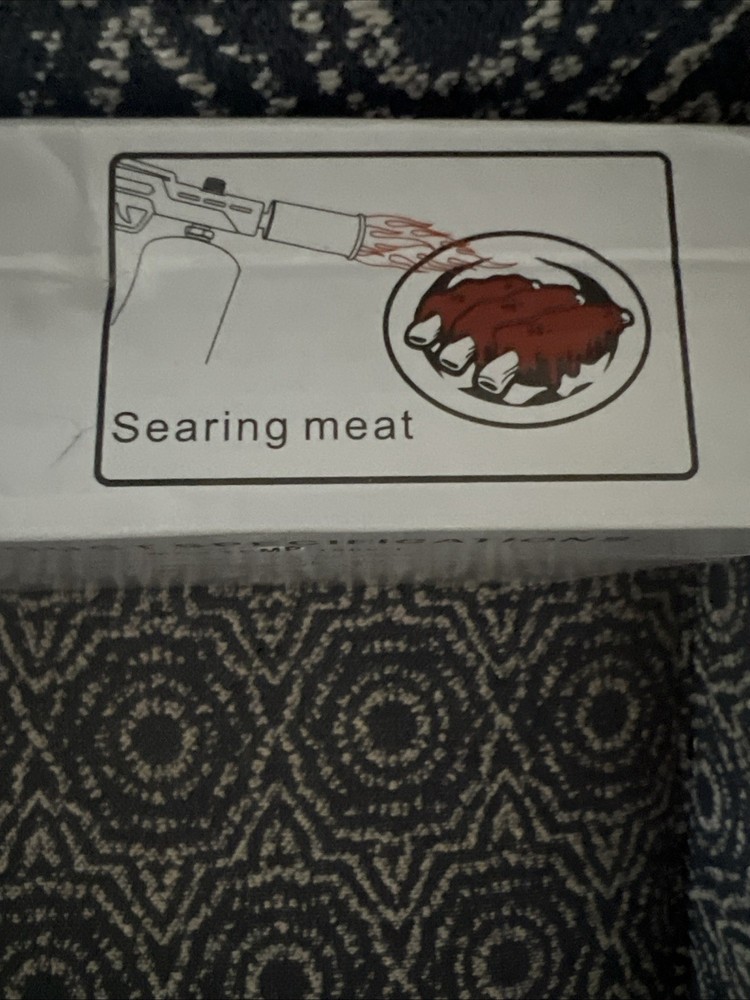 Powerful Propane Torch Gun, Kitchen Torch with Adjustable Flame