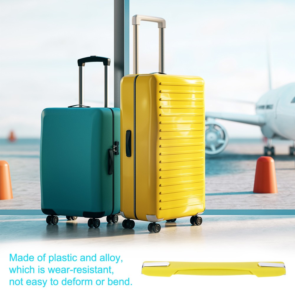 Luggage Handle, 8.86" x 0.98" Pull Handle Grip Replacement for Suitcase, Yellow