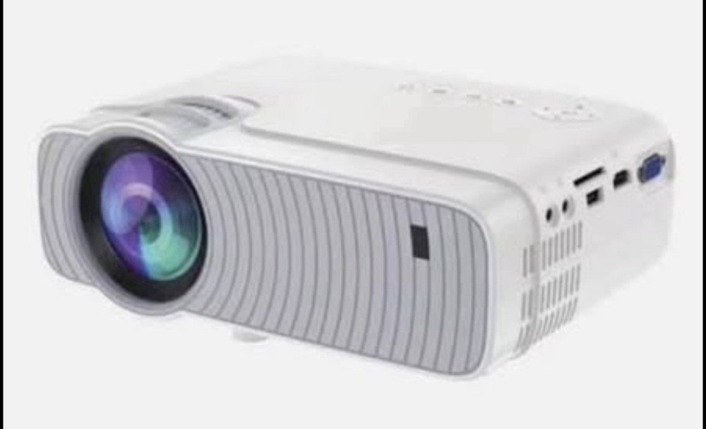 ABOX GC357 Wireless LCD Projector 1080p White WiFi Multiple Inputs