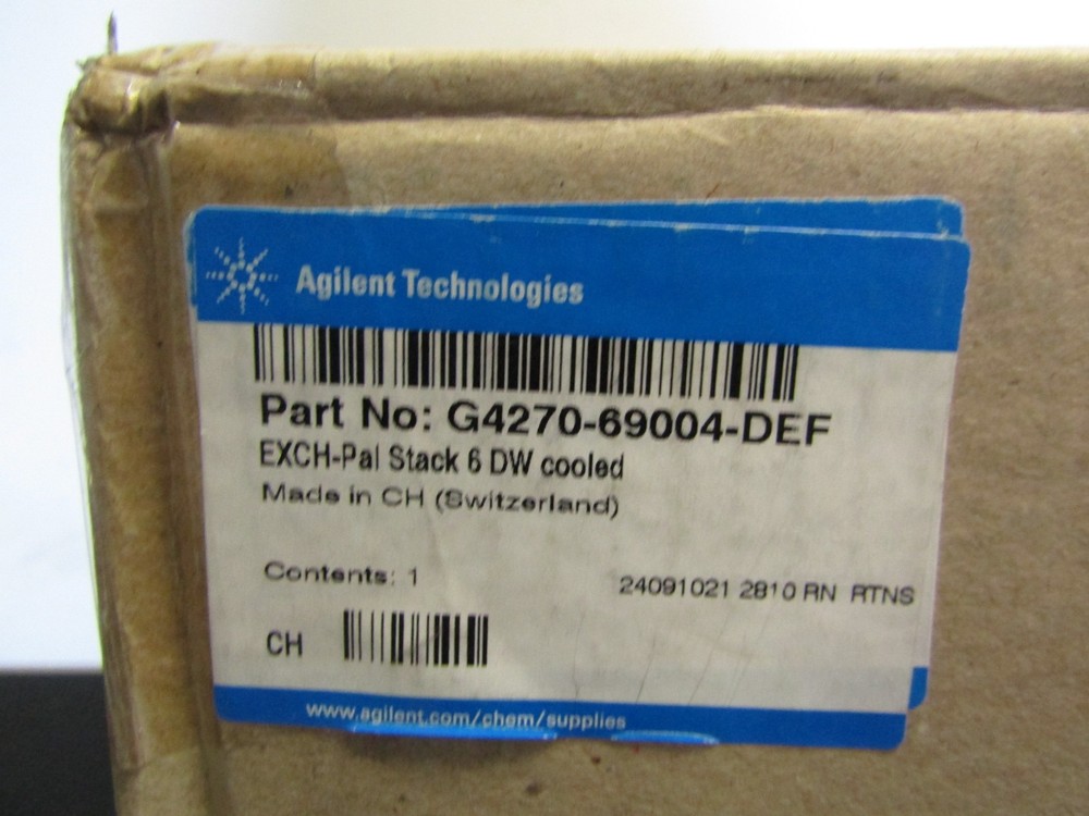 Agilent Technologies G4270-69004 Cooled 6 DW PAL Stack
