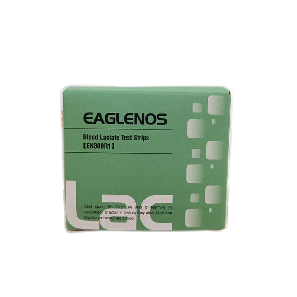 50pcs Blood Lactate Test Strips for EAGLENOS Lactate Analyzer