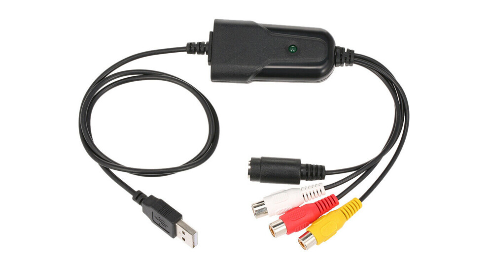 Analog RCA S-Video Audio Frame Grabber + Digital MPEG Recorder Editor