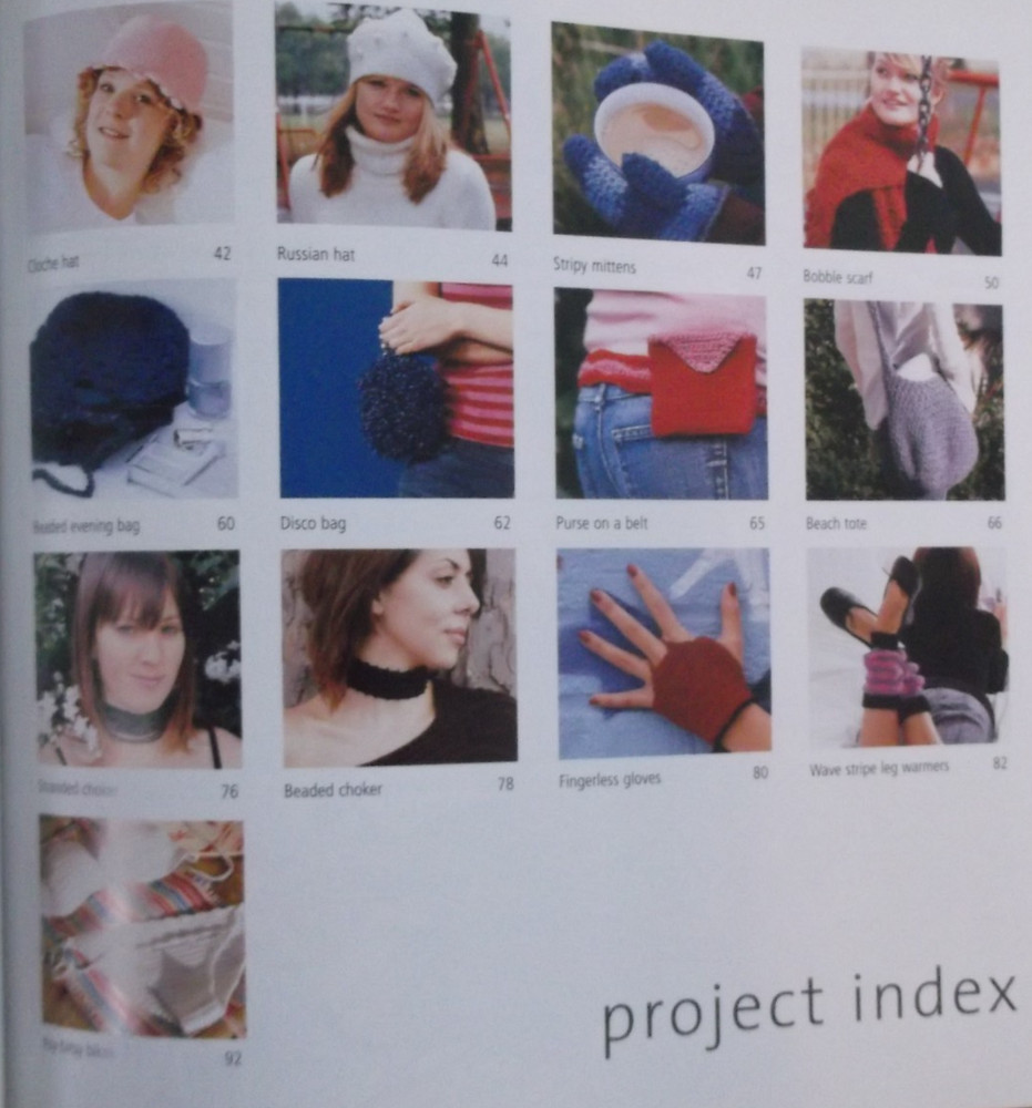 FUN and FUNKY CROCHET 30 projects patterns 2005 softcover