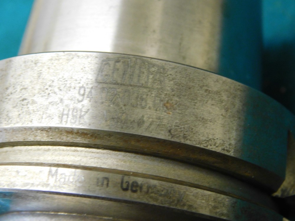 Gewefa HSK 100 A Shell Mill Arbor with Mapal 80mm Diamond Tipped Shell Mill