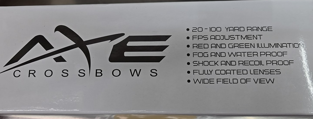 Axe Crossbows AX405 Crossbow Package w/ Scope