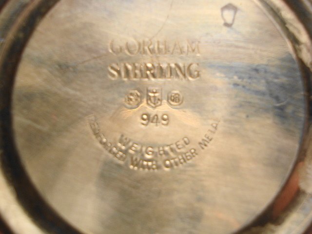 Gorham silver candlesticks