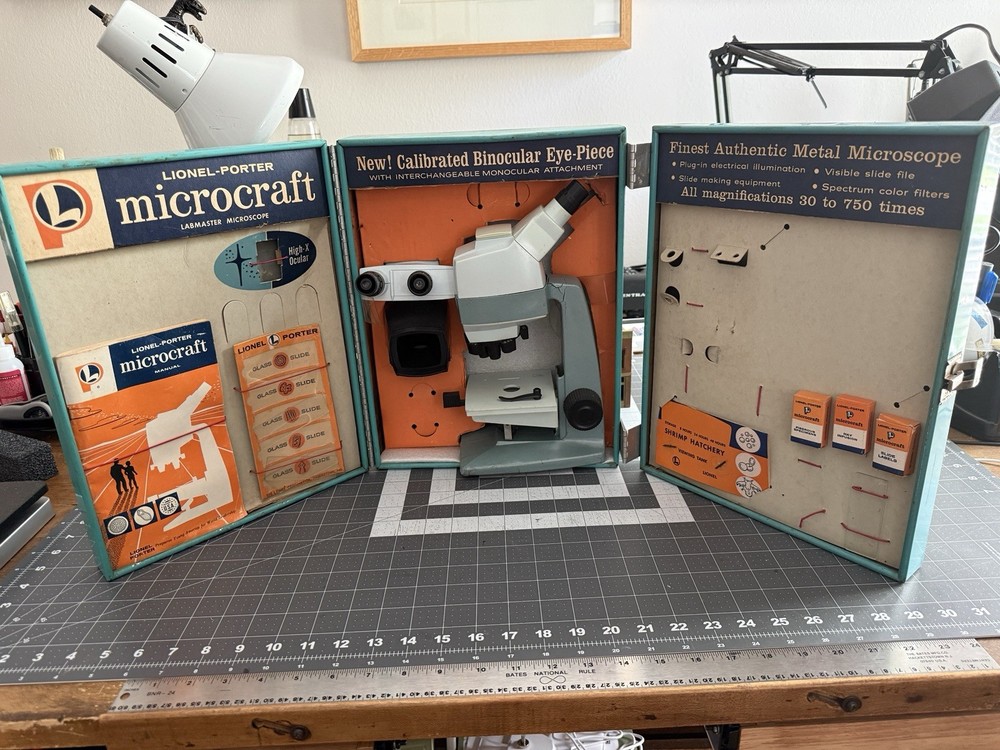 Lionel-Porter Microcraft Microscope Lab