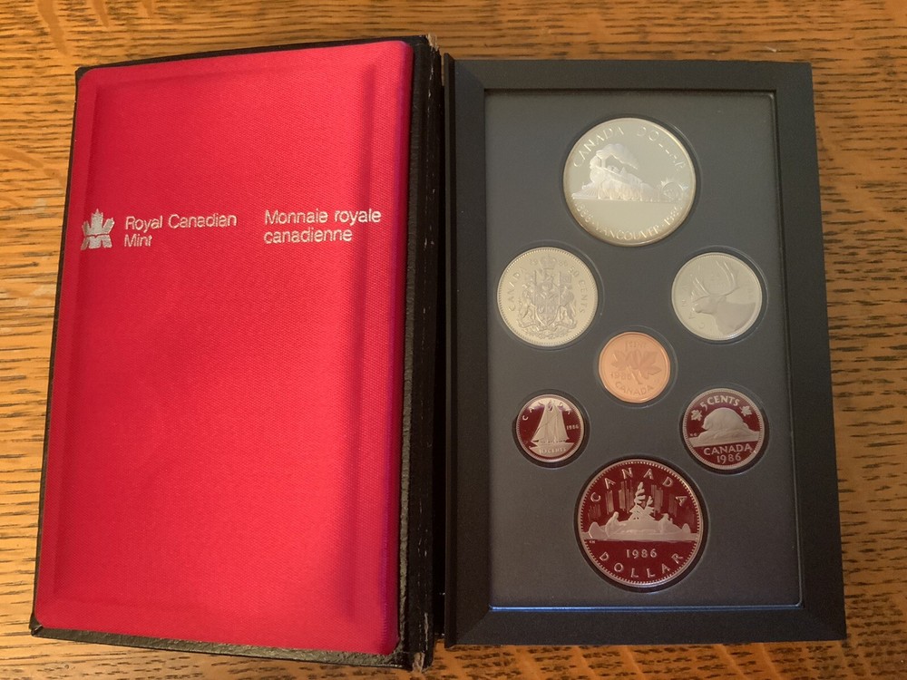 1986 ROYAL CANADIAN MINT PROOF SET