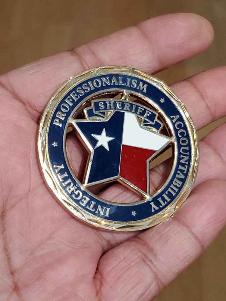 Dallas County Sheriff Texas Challenge Coin