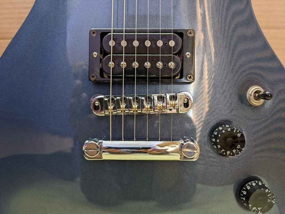 JD.Moon Roller Saddle Bridge ABR-1 Tune-o-matic Tailpiece Chrome