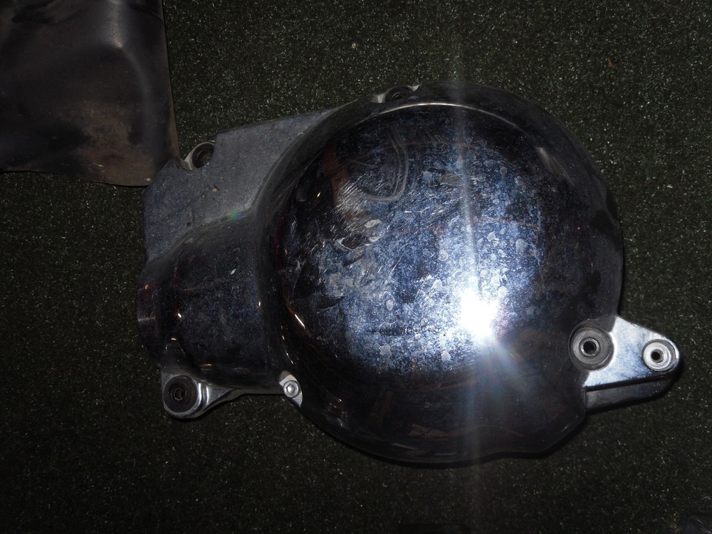 2000 YAMAHA VSTAR 650 XVS650  Left Engine Drive Shaft Chrome Cover